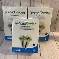Lot of 3-gourmet herb seed pod kit 20 Pods Total Seed Pod Kit *READ DETAILS* picture