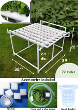 72 Sites Hydroponic Site Grow Kit Ebb and Flow Deep Water Culture Garden System picture
