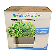 AeroGarden Harvest Slim 6 Pod In Home Led Hydroponic Garden Grow System Black picture