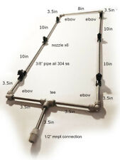 High Pressure Aeroponic Misting (6)xNozzle Manifold Kit 30