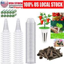 120pcs Seed Pod Kit Hydroponics Garden Accessories Grow Anything Kit Sponge Dome picture