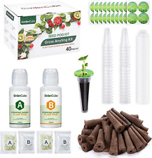 166Pcs Hydroponic Pods Kit: Grow Anything Kit with 40 Grow Sponges, 40 Grow Bask picture