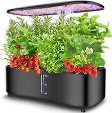 Large Tank Hydroponics Growing System 12 Pods, Herb Garden Kit Indoor with Gr... picture