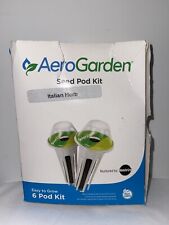 Aero Garden Seed Pod Kit Italian Herb 6 Pods Miracle Grow Food picture