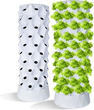80-Port Vertical Hydroponic Tower 30L Home Garden Hydroponic Growing System kit picture