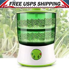 Intelligent Bean Sprouts Maker 2 Layer Automatic Vegetable Seed Growth Bucket picture
