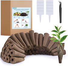 50 Pack Grow Sponges, Seed Pod Kit for Hydroponics, Replacement Hydroponics Grow picture