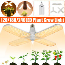 E27 Grow Light Bulb Sunlike Full Spectrum Hydroponic Plant Growing Lamp w * picture