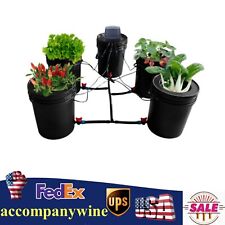 In/Outdoor 4+1Buckets Hydroponics Growing System Multi Barrel Hydroponic Machine picture