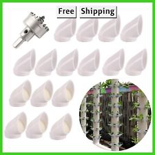 30Pcs DIY Hydroponic Pots for Vertical Tower Growing System Soilless Device Farm picture