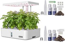 iDOO Hydroponics Growing System Bundle Smart Indoor Garden Grow 12-Pod Plants picture
