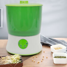 2 Layer Bean Sprouts Machine Automatic Bean Seed Sprouter Device Household 110V picture
