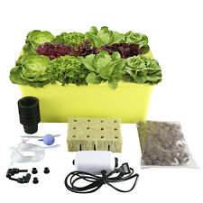 6 Holes Plant Site Hydroponic System Grow Kit,Best Indoor Herb Garden W/ Manual picture