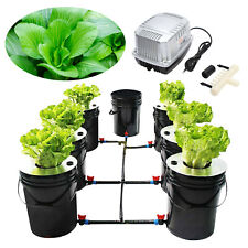 Garden DWC Hydroponic System Deep Water Culture Soilless Cultivation+Pump Bucket picture