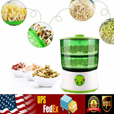2-Layer Bean Sprouts Machine Auto Electronical Bean Seed Sprout Maker 110V 20W picture