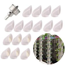 30Pcs DIY Hydroponic Pots for Vertical Tower Growing System Soilless Device Farm picture