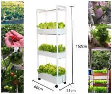 Home Garden Tower Indoor Hydroponic System Kit 3 Layers 42 Holes With 6 PCS of G picture