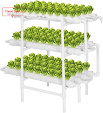 Hydroponics Growing System 108 Plant Sites, 3 Layers 12 Food-Grade PVC-U Pipes G picture