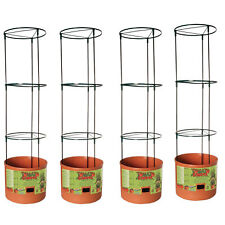 Hydrofarm GCTB Tomato Pot Garden Planting System with 4 Foot Trellis (4 Pack) picture