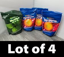 Lot of 4 General Hydroponics MaxiGro 10-5-14 & MaxiBloom 5-15-14 Bag 2.2LBS each picture