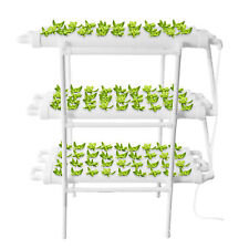 Hydroponic Grow Kit System 36/90/108 Plant Site Indoor Planting With Water Pump picture
