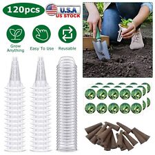 30PACK Replacement Grow Baskets Hydroponics Seed Pod Plant Growing Containers picture