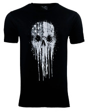 Howitzer Style Men's T-Shirt SKULL DRIP Military Grunt S M L XL 2XL 3XL picture