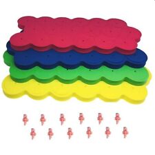 1.625'' Neoprene - 72pcs per bag (green, yellow, blue and red) + 12 Misting Jets picture