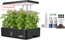 Hydroponics Growing System Kit 12Pods, Indoor Garden with LED Grow Light, Gifts  picture