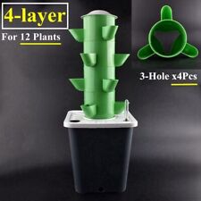 Hydroponic Grow System 2-6 Tier Vertical Tower Vegetable Planter Soilless Garden picture