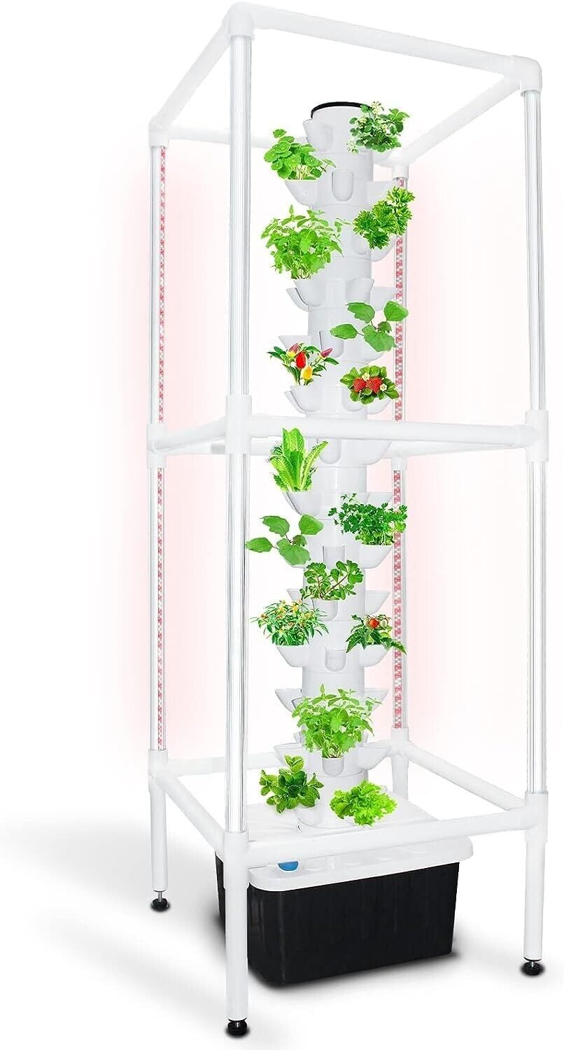 Sjzx Hydroponics Growing System | 70-Plant Indoor Herb Garden Vertical 2.0