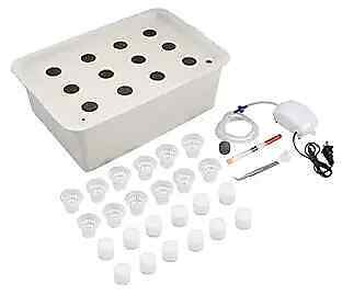  Hydroponic System Growing Kit with Air Pump 12 Holes Soilless Cultivation 