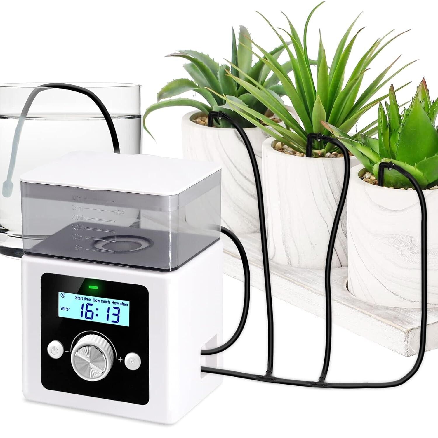 Automatic Watering System for Potted Plant w/ Programmable Timer Real Time Clock