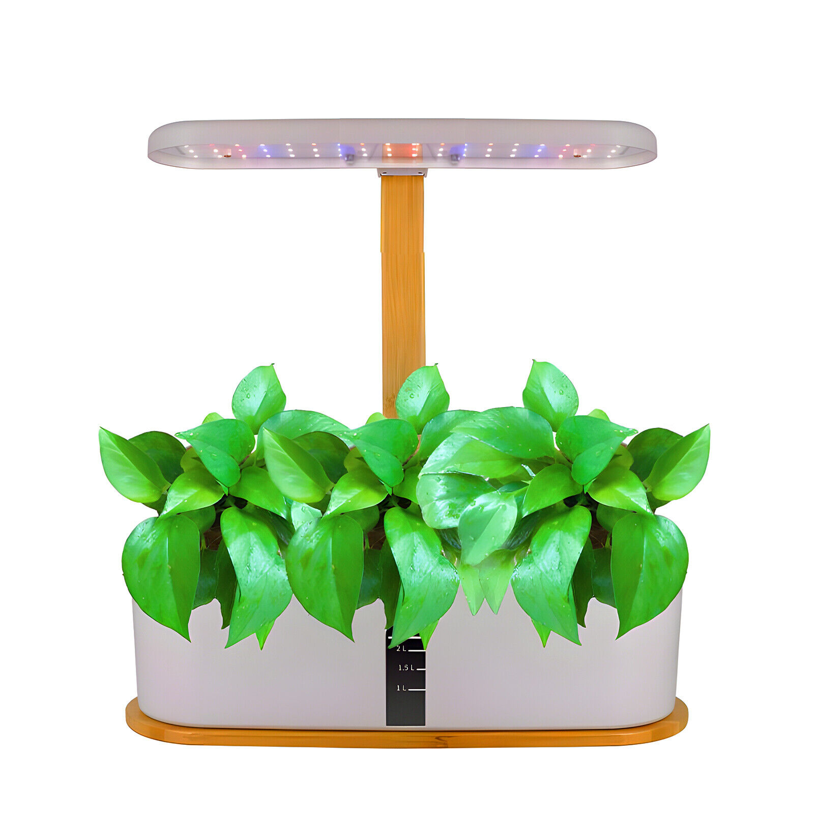 Hydroponics Growing System Indoor Garden 10 Pods 20W 72LED Grow  Full T0K5