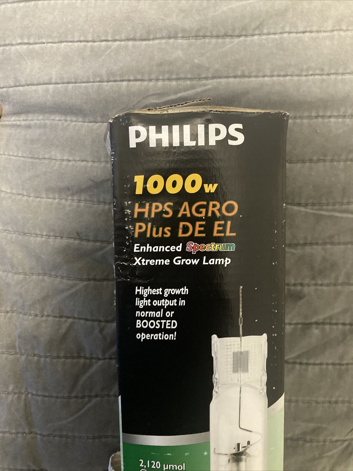 PHILIPS 1000W HPS Agro Plus DE Double-Ended Grow Lamp Open Box