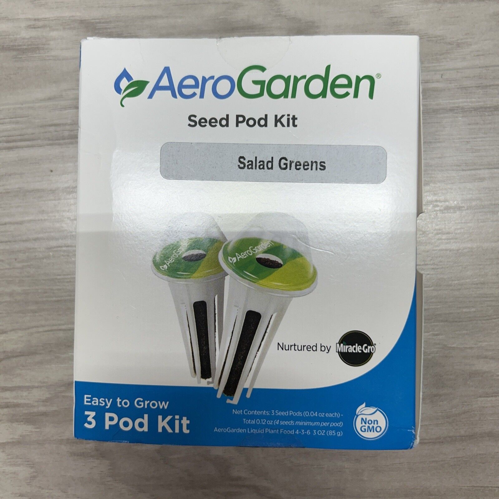 AeroGarden Salad Greens Seed 6-pod Kit- Easy to Grow - Sell by date 04/2024