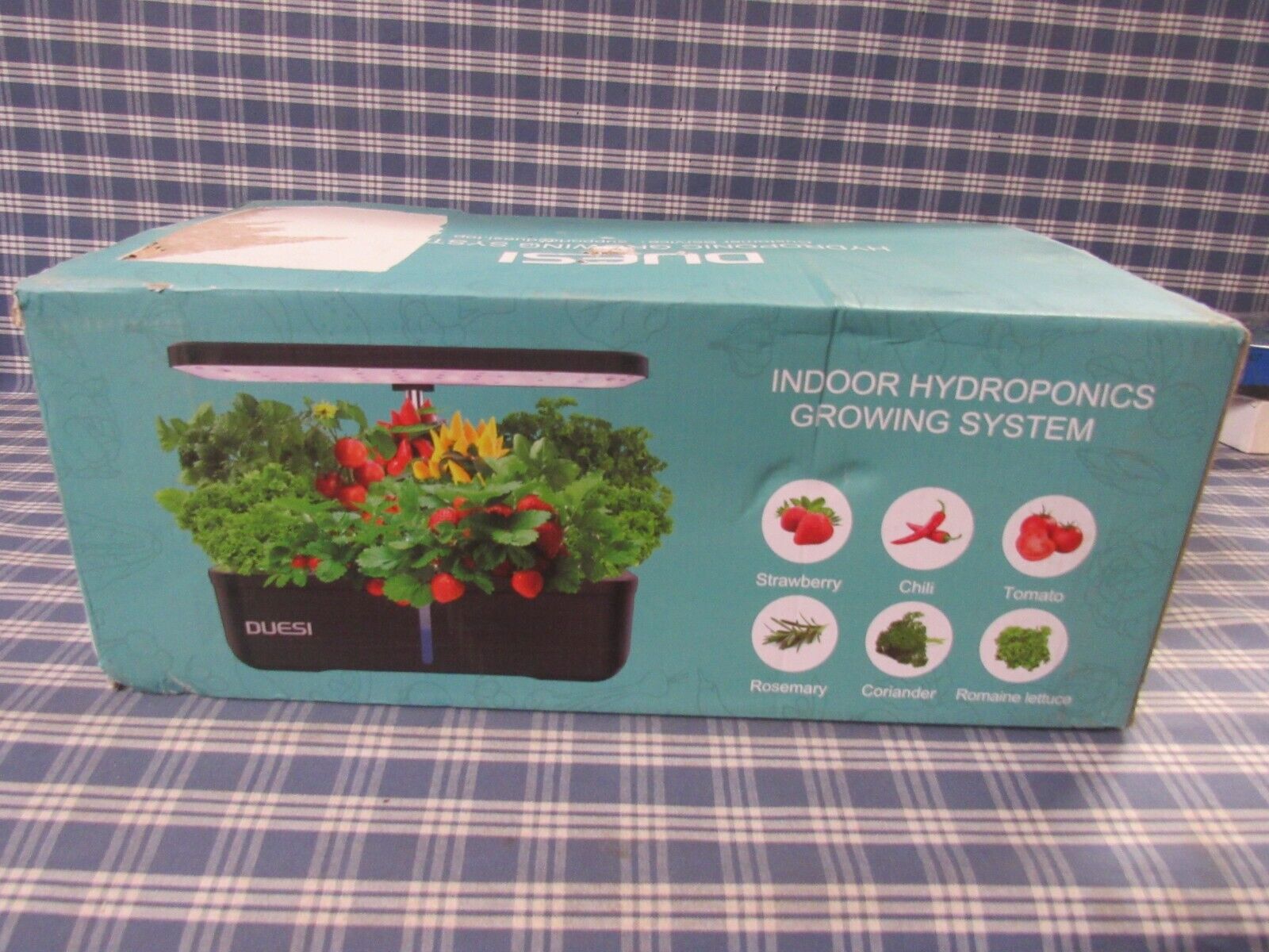 DUESI 12Pods Hydroponics Growing System. (New Open Box Item) FAST .