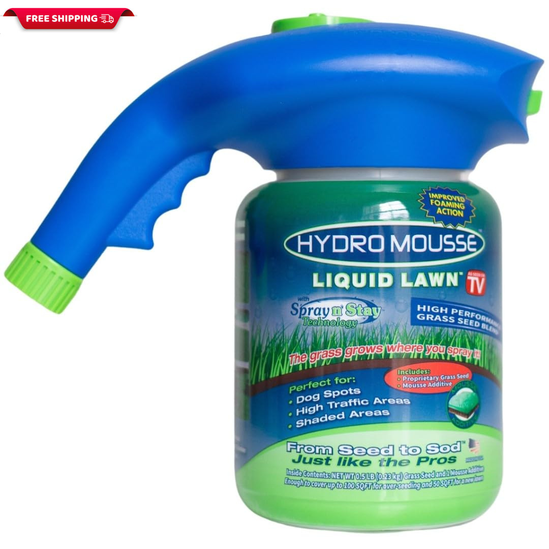 Liquid Lawn System - Grow Grass Where You Spray It - Made in USA