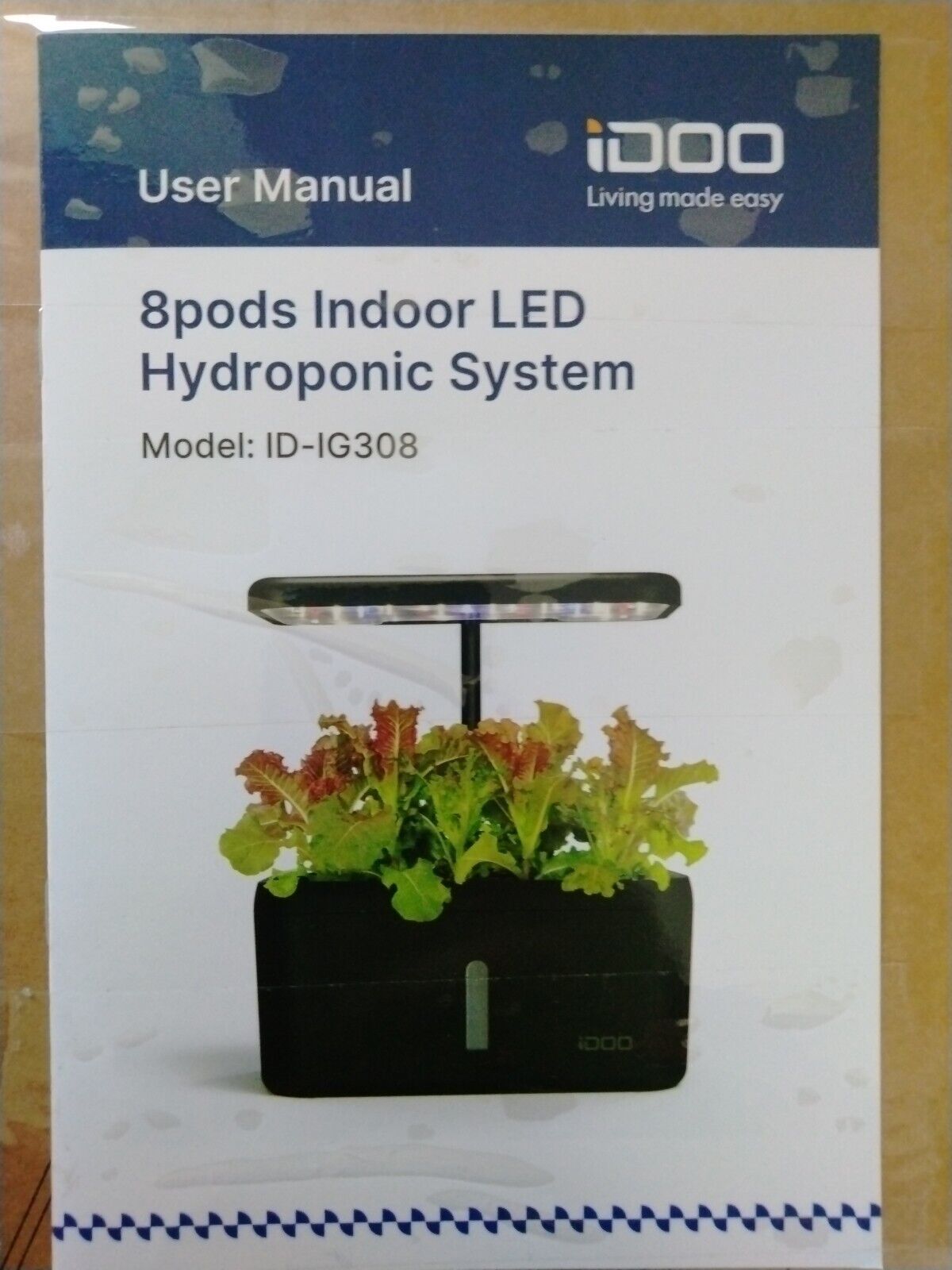 iDOO Indoor Hydroponic System LED Lighting Model ID - IG 308