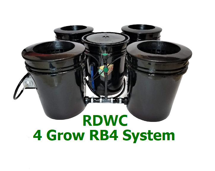 GROW 4 HYDROPONIC SYSTEM RB4 RDWC