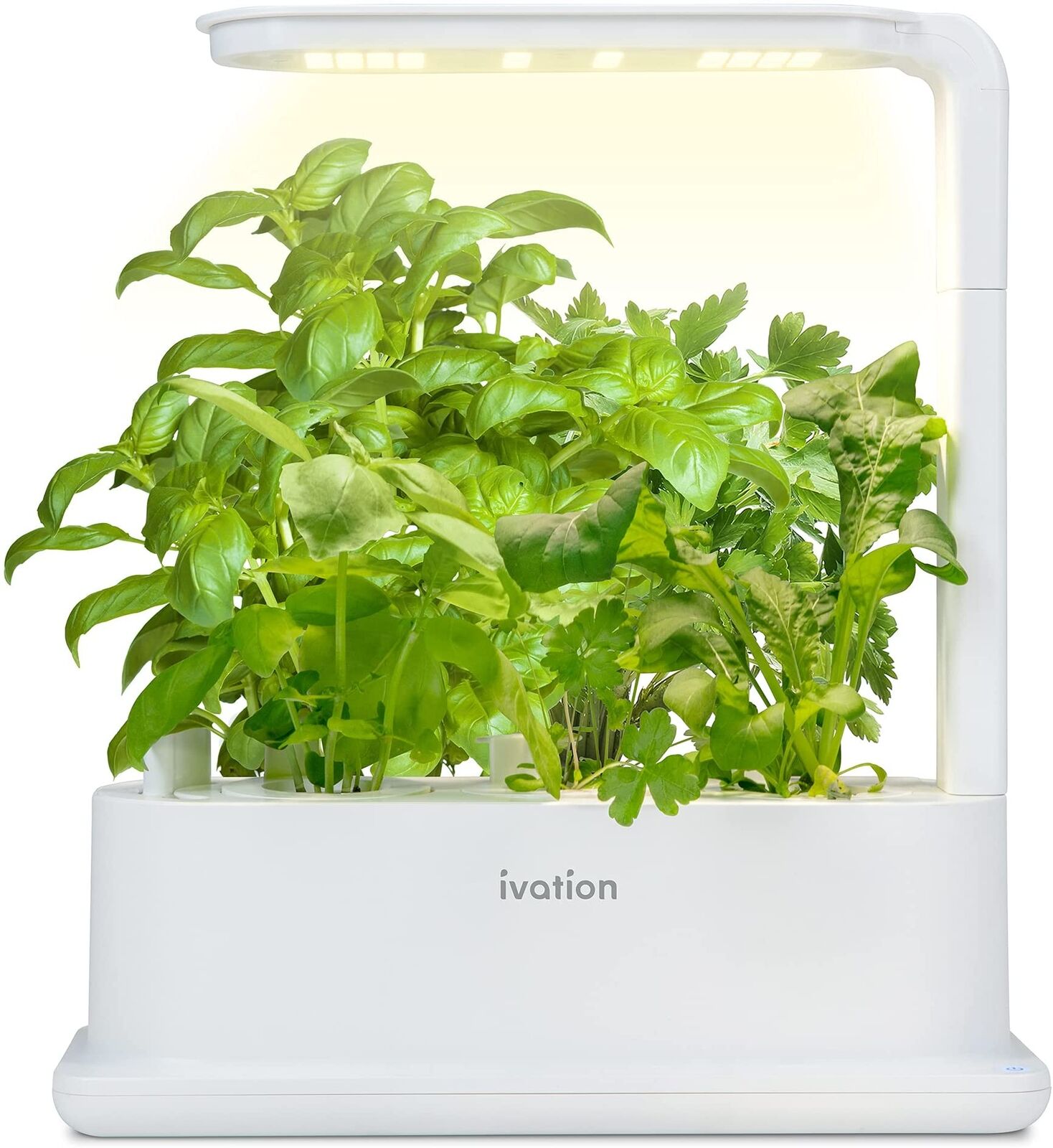 Ivation 3-Pod Indoor Hydroponics Growing System Kit w/ LED Grow Light