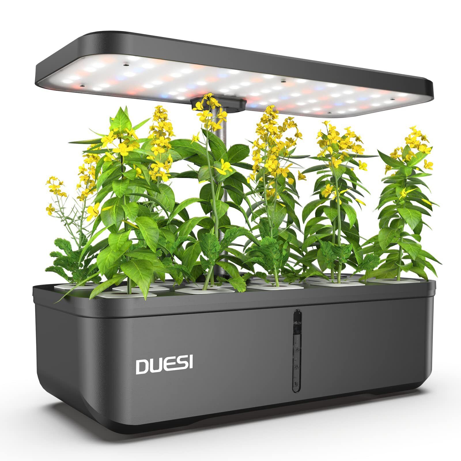 Indoor Garden Hydroponics Growing System, DUESI Upgrade 12 Pods Gardening Pla...