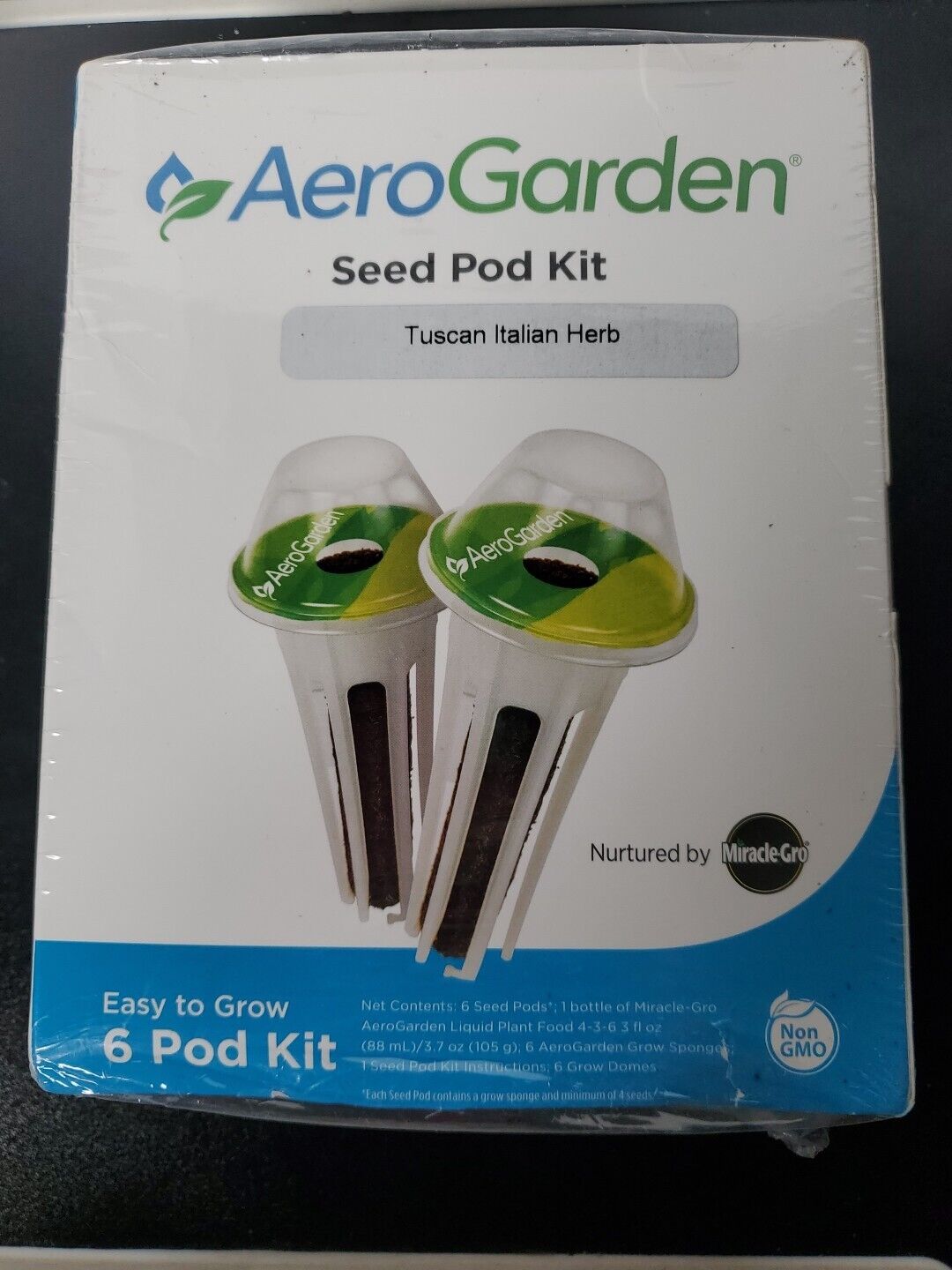 AeroGarden Tuscan Italian Herb Seed Pod Kit - 6 Pods 