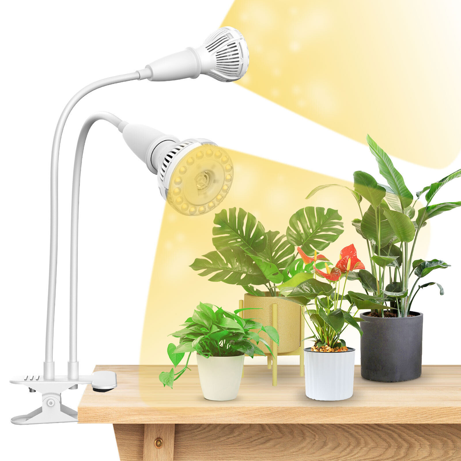 SANSI 20W LED Plant Grow Light Bulb Full Spectrum Indoor Grow Lamp Veg Bloom