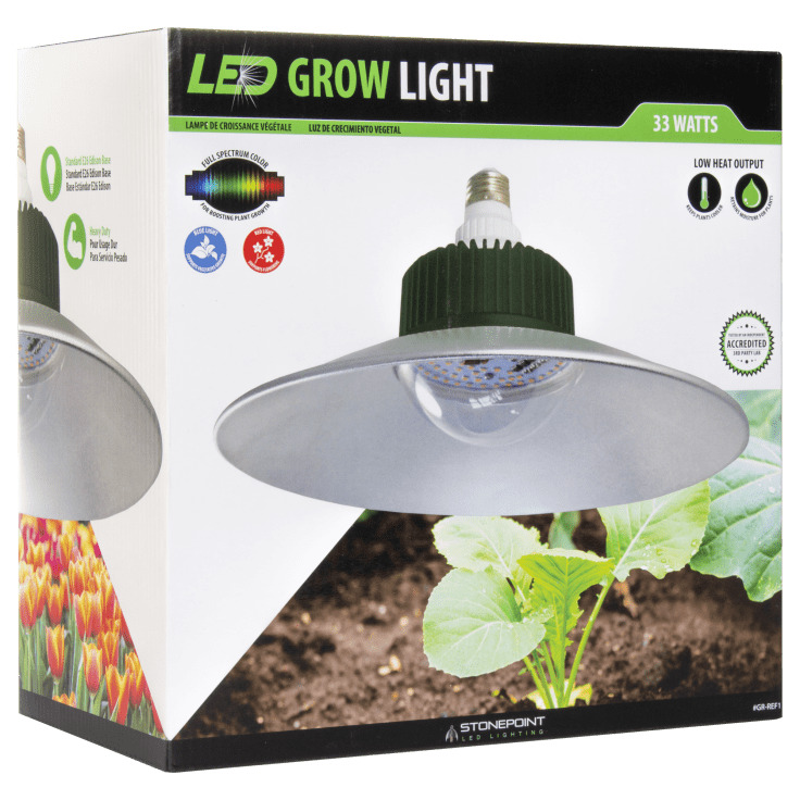 Wide Spectrum LED Grow Light Reflector Bulb for Plants