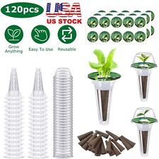 120Pcs Seed Pod Kit Hydroponic Garden Growing Containers Grow Anything Reusable picture