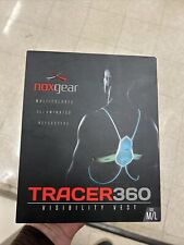 NEW Noxgear Tracer2 360 Visibility Multicolor Reflective LED Running Vest M/L picture