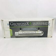 GrowoniX UV-6010 Ultraviolet Filtration Water Filter New Open Box picture