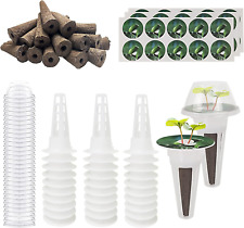 Hydroponic Pods Kit, 120Pcs Seed Pod Kit with 30 Grow Sponges, 30 Grow Baskets,  picture