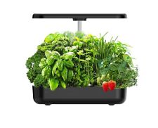 Indoor Hydroponic Growing System 12-Pod Black - Aeroponic Starter Kit picture